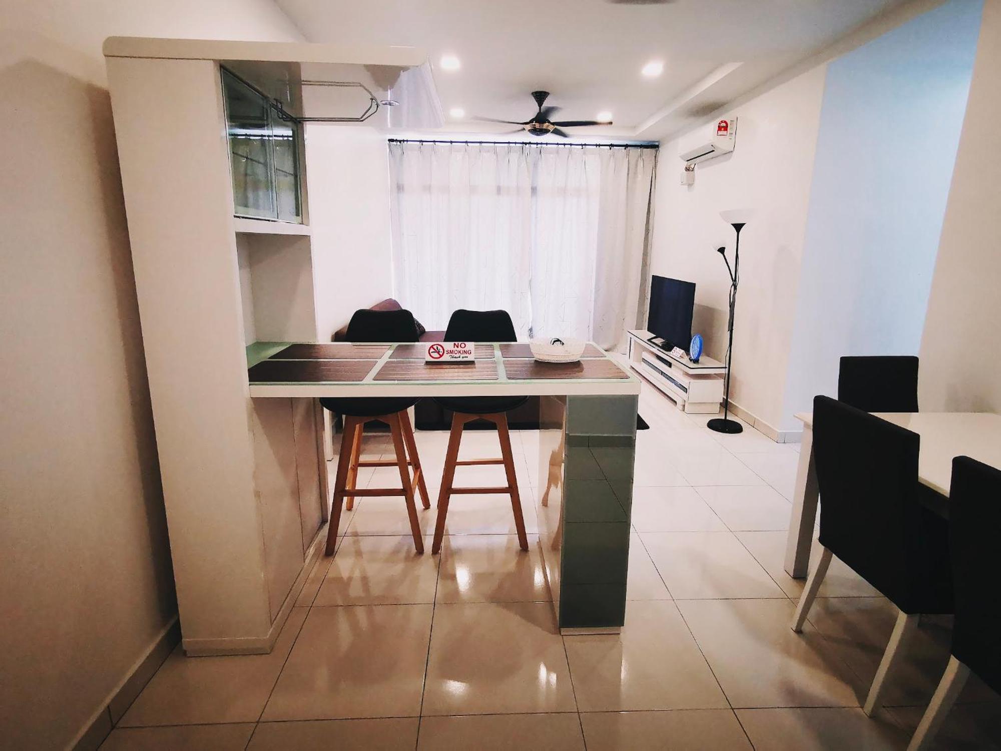 88 m2, 2 yatak odalı, 2 banyolu Daire, Ipoh bölgesinde Dış mekan fotoğraf